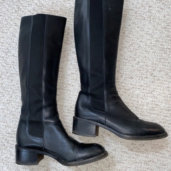 Leather Riding Boots - Picture 1 of 2